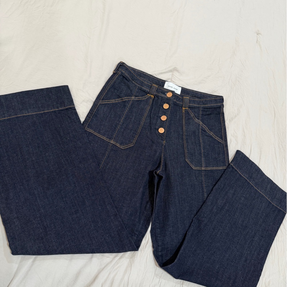 Dear John Dark Indigo Flare Jeans